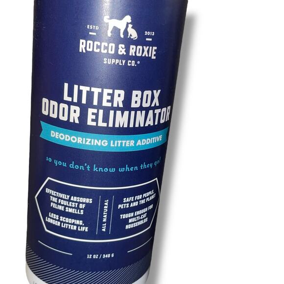 Rocco & Roxie Litter Box Additive Odor Eliminator Urine Deodorize 12 oz Lot x3 - Picture 4 of 12